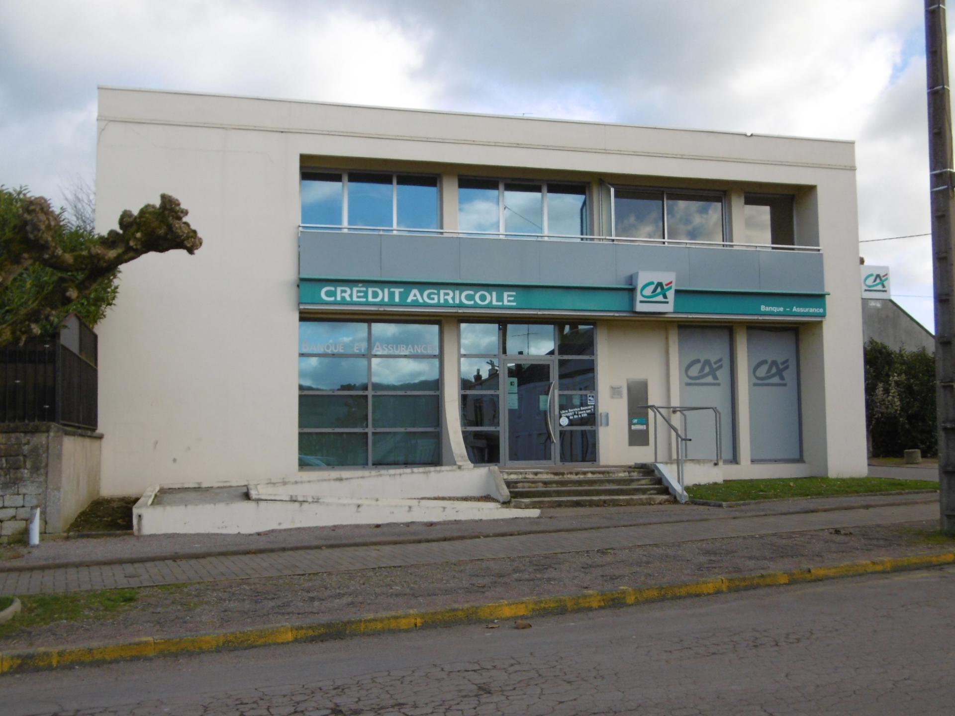 façade du crédit agricole